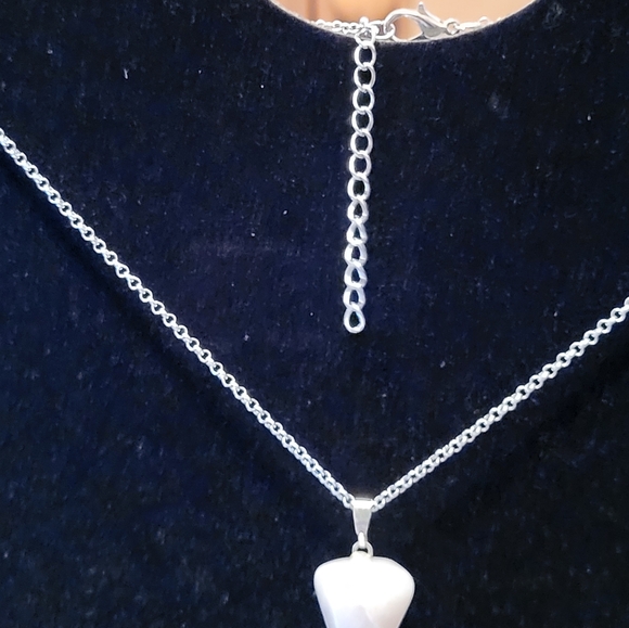 Rose Quartz Choker Necklace - Picture 11 of 13